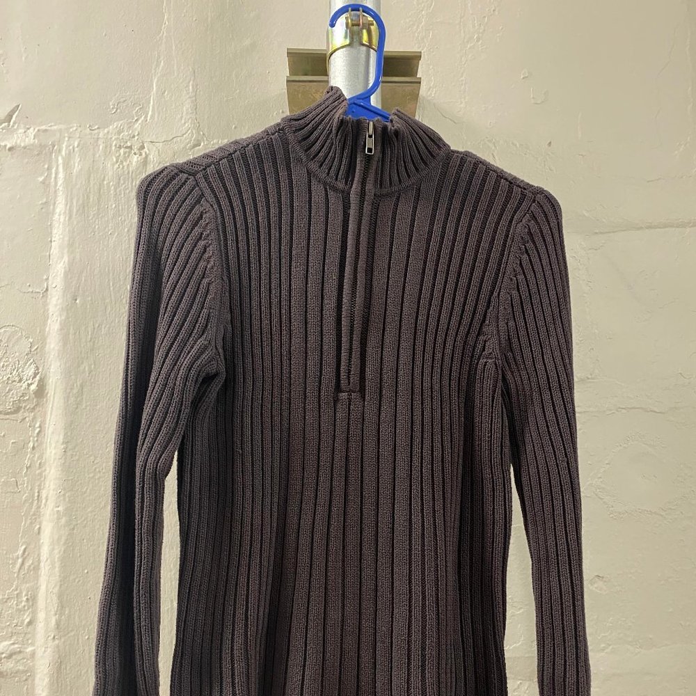CALVIN KLEIN JEANS long sleeve zip up sweater